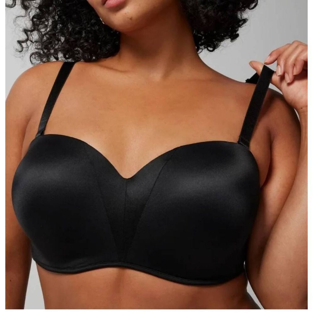 Soma Women's Stunning Starlet Strapless Convertible Bra NWT 42DDD BLACK MSRP $62